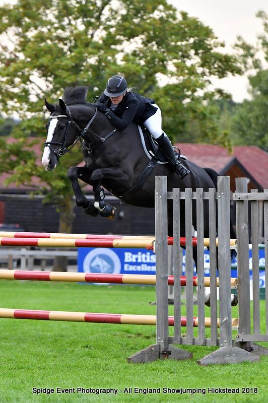 PC Philippa Wratten at Hickstead