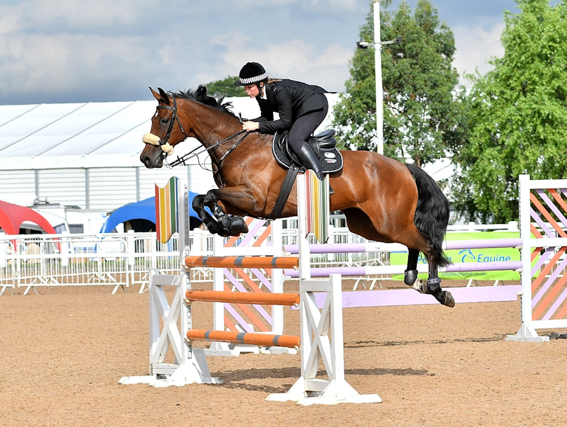 PC Charlotte Lee of Dorset Police - fantastic result - Forces Equine World